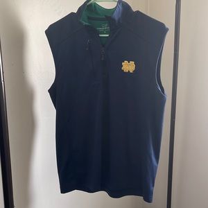 Men’s Notre Dame Vineyard Vines vest